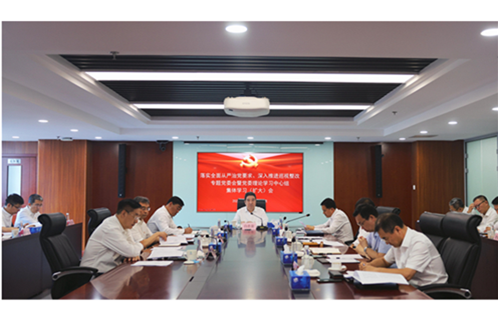 天行中国手机网页版召开落实全面从严治党要求、深入推进巡视整改专题党委会暨党委理论学习中心组集体学习（扩大）会