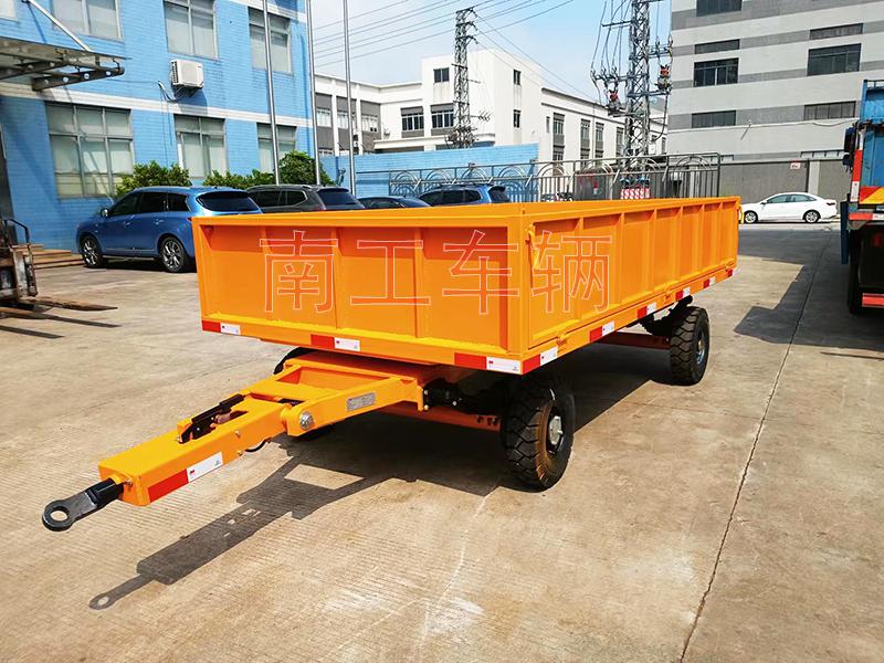 3吨铁板护栏开云(中国) ATV全挂工具拖车
