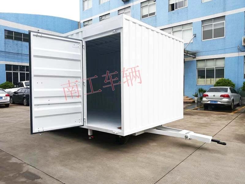 3吨箱式开云(中国)无动力全挂车