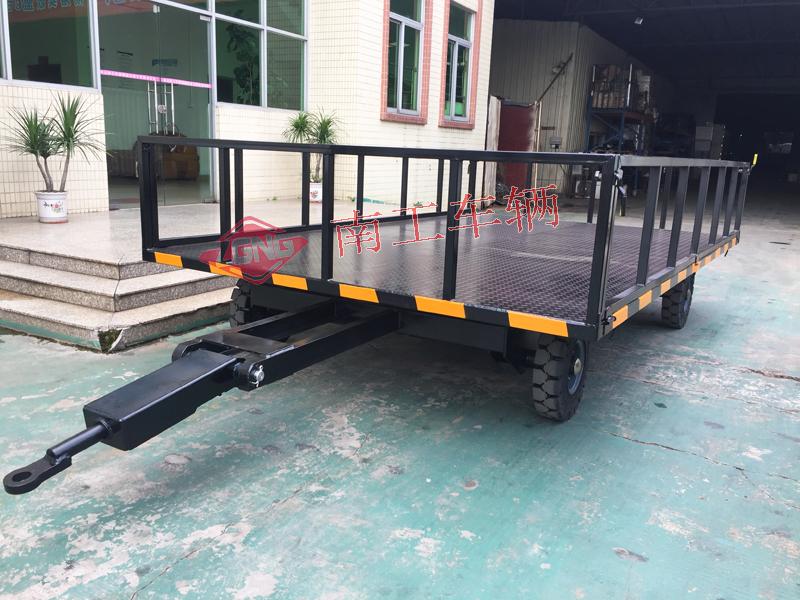 无动力叉车牵引6吨护栏型开云(中国)黑色